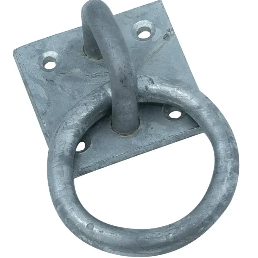 Aanlegring verzinkt 55x55 mm