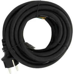 Stekkers > EXIN Aansluitsnoer 3x1.5mm² Neopreen 5 Meter Zwart