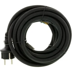 Stekkers > EXIN Aansluitsnoer 3x1.5mm² Neopreen 5 Meter Zwart