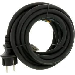 Stekkers > EXIN Aansluitsnoer 3x1.5mm² Neopreen 5 Meter Zwart