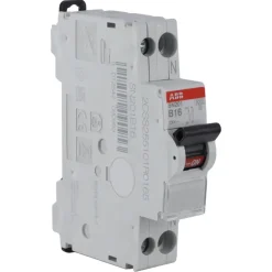 Zekeringen & Groepenkasten > ABB HAF Installatieautomaat B-kar 16 A 1P+N