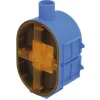 Elektradozen > ABB Inbouwdoos Hafobox H150 50 mm 1x 16 mm tbv Dubbele WCD