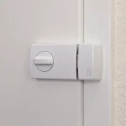 Abus bijzetslot wit