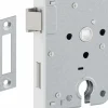 Deursloten|Cilinders > Abus cilinderslot voorplaat wit