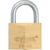 Abus Citadel hangslot 40 mm messing