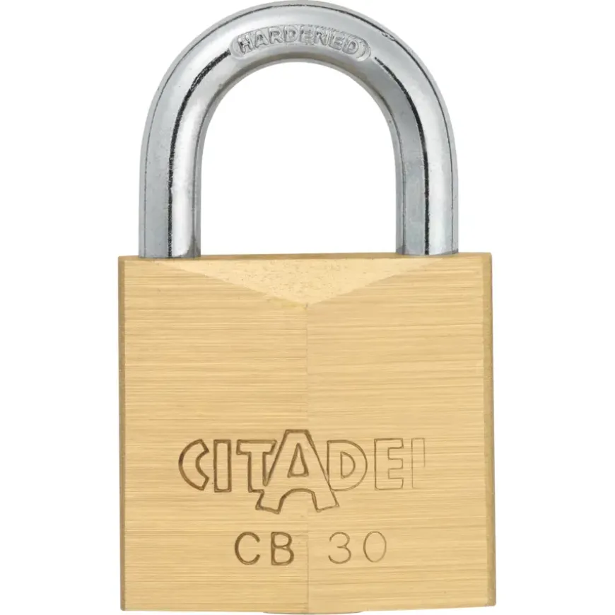 Abus Citadel hangslot 30 mm messing