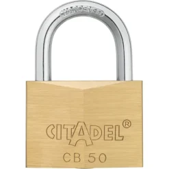 Abus Citadel hangslot 50 mm messing