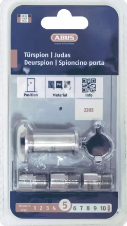 Abus deurspion nikkel