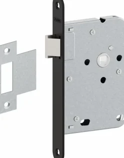 Deursloten|Cilinders > Abus loopslot voorplaat zwart