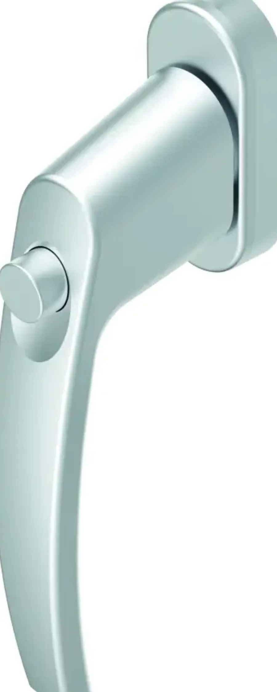 Raambeslag|Raamsluiting > Abus raamboom aluminium met drukknop