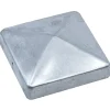 Afdekkap piramide tuinpaal verzinkt 9x9 cm