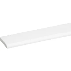 Houtenprofielen|Overgangsprofielen > Geen Afdeklijst grenen wit gelakt 5x37mm 270cm