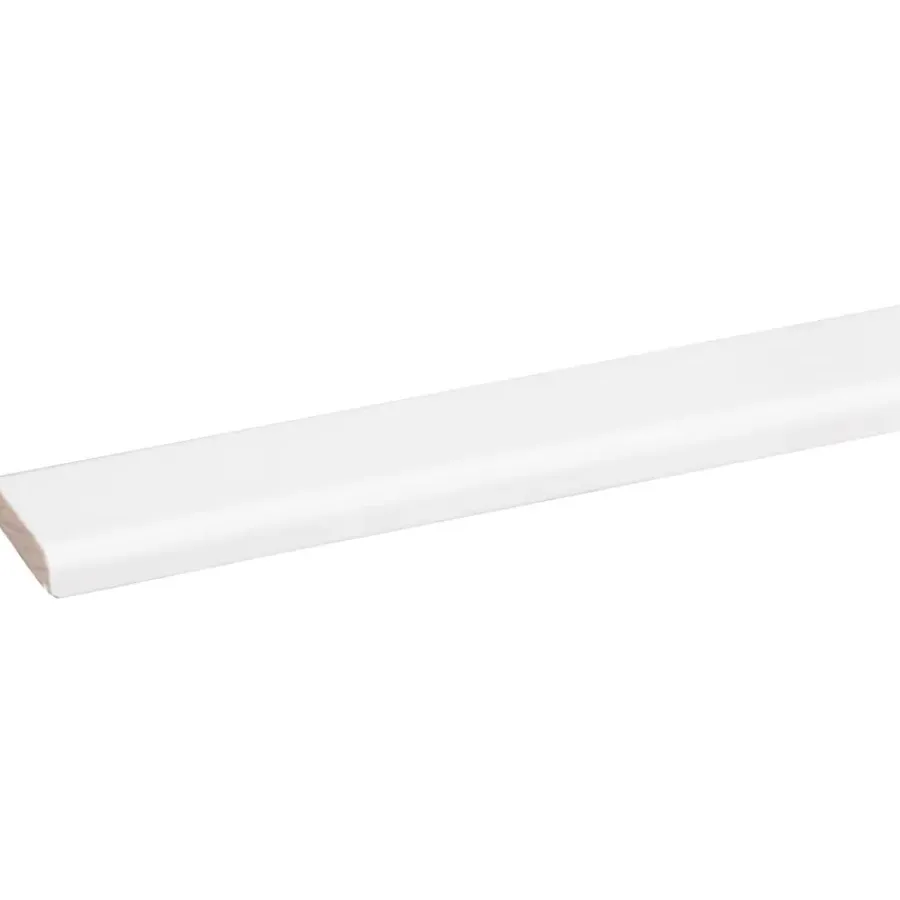 Houtenprofielen|Overgangsprofielen > Geen Afdeklijst grenen wit gelakt 5x22mm 270cm
