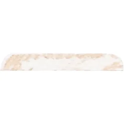 Houtenprofielen|Overgangsprofielen > Geen Afdeklijst grenen 6x37 mm wit gegrond lengte 270 cm