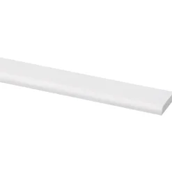 Houtenprofielen > Geen Afdeklijst grenen 5x22 mm wit gegrond lengte 270 cm