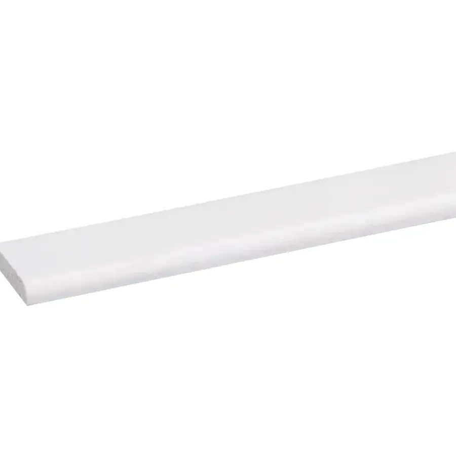 Houtenprofielen > Geen Afdeklijst grenen 5x22 mm wit gegrond lengte 270 cm