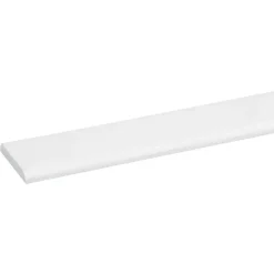 Houtenprofielen|Overgangsprofielen > Geen Afdeklijst grenen 4x30 mm wit lengte 270 cm