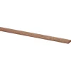 Houtenprofielen|Overgangsprofielen > Geen Afdeklijst hardhout 4x22 mm lengte 270 cm