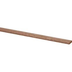 Houtenprofielen|Overgangsprofielen > Geen Afdeklijst hardhout 4x22 mm lengte 270 cm