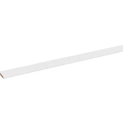 Houtenprofielen|Overgangsprofielen > Geen Afdeklijst MDF zelfklevend wit 4x30 mm lengte 260 cm