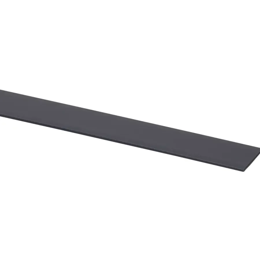 Kunststofprofielen|Overgangsprofielen > Geen Afdekprofiel kunststof antraciet 2x30 mm 260 cm