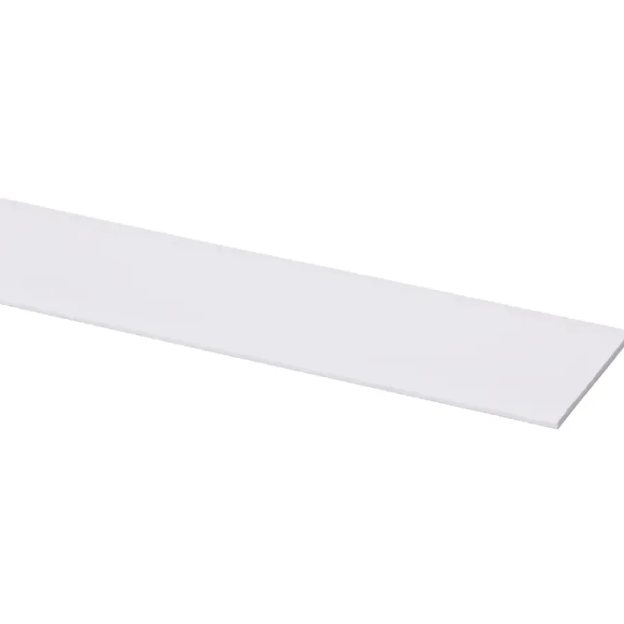 Kunststofprofielen|Overgangsprofielen > Geen Afdekprofiel kunststof wit 2x50mm 260cm