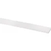 Wandpanelen|Kunststofprofielen > Geen Afdekprofiel kunststof wit 2x20 mm lengte 260 cm