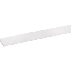 Wandpanelen|Kunststofprofielen > Geen Afdekprofiel kunststof wit 2x20 mm lengte 260 cm