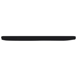Kunststofprofielen|Overgangsprofielen > Geen Afdekprofiel kunststof zwart zelfklevend 2x30mm 260cm