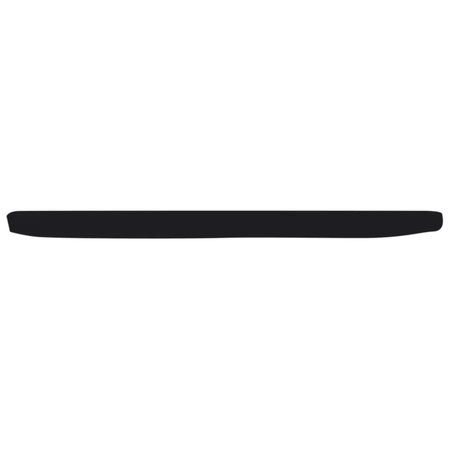 Kunststofprofielen|Overgangsprofielen > Geen Afdekprofiel kunststof zwart zelfklevend 2x30mm 260cm