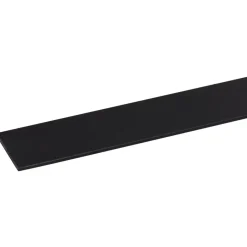 Kunststofprofielen|Overgangsprofielen > Geen Afdekprofiel kunststof zwart zelfklevend 2x30mm 260cm