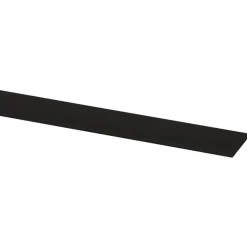 Afdekprofiel zelfklevend kunststof zwart 2x20mm 260cm