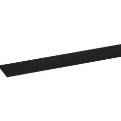 Afdekprofiel zelfklevend kunststof zwart 2x20mm 260cm