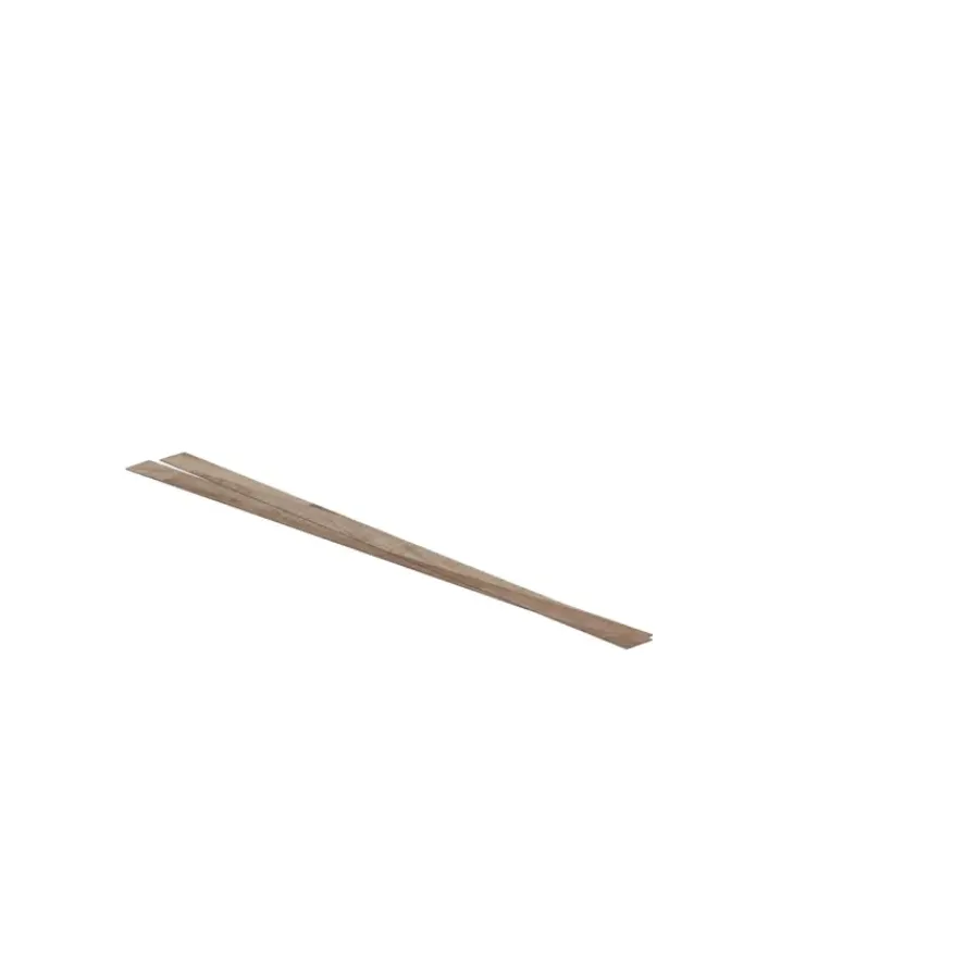 Meubelpanelen > Geen Afplakstrook ASQ28 80,5x2,8 cm Noten 2 stuks
