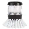 Afwasborstel met zeepdispenser