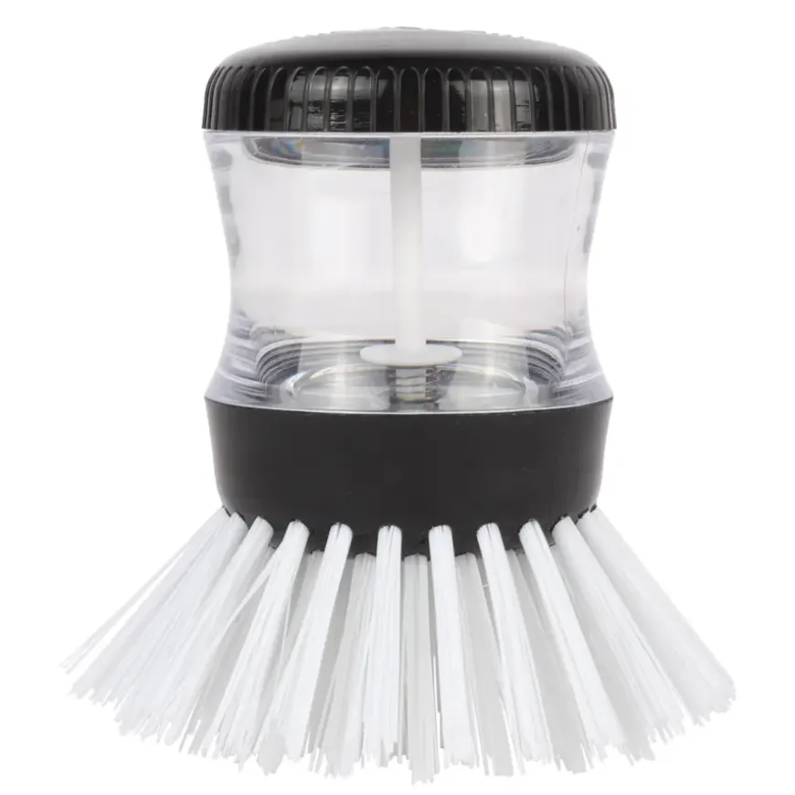 Afwasborstel met zeepdispenser