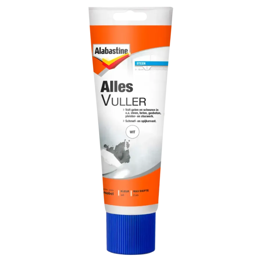 Gips- & Muurvuller > Alabastine allesvuller wit 330 g