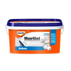 Voegmiddel|Gips- & Muurvuller > Alabastine MuurGlad rolbaar 5 liter