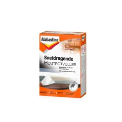 Houtvuller > Alabastine Sneldrogende Houtrotvuller 465 g