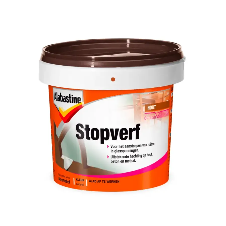 Overige Vulmiddelen > Alabastine stopverf naturel 1 kg