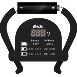Meetapparatuur > Alecto batterij tester universeel