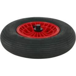 Kruiwagens > Altrad Fort Kruiwagenwiel Rood 13x2 cm