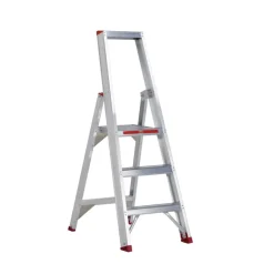 Huishoudtrappen|Huishoudtrappen > Altrex enkel oploopbare trap Sierra Prof 3 treden