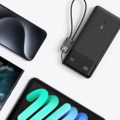 Batterijladers|Computeraccessoires > Anker powerbank snelladen 10.000 mAh zwart