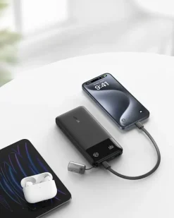 Batterijladers|Computeraccessoires > Anker powerbank snelladen 10.000 mAh zwart