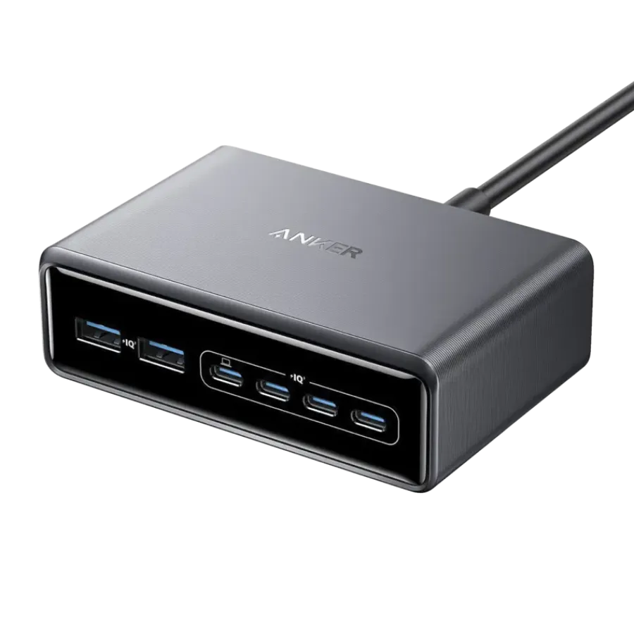 Batterijladers|Computeraccessoires > Anker Prime oplader snelladen tot 200W (6 poorten)
