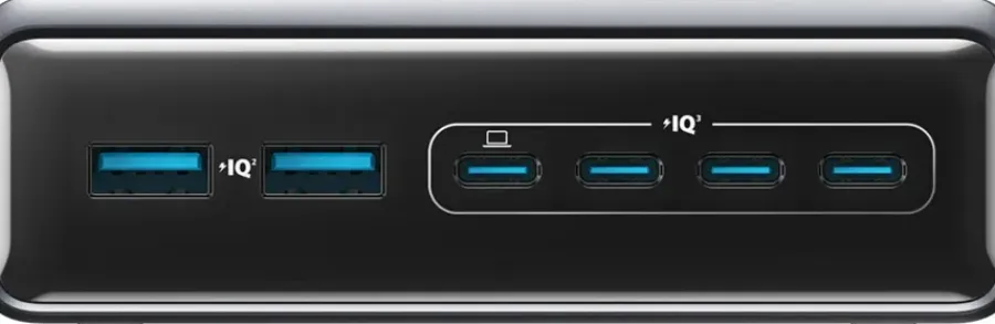 Batterijladers|Computeraccessoires > Anker Prime oplader snelladen tot 200W (6 poorten)