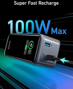 Batterijladers|Computeraccessoires > Anker Prime powerbank snelladen 20.000 mAh (200W)
