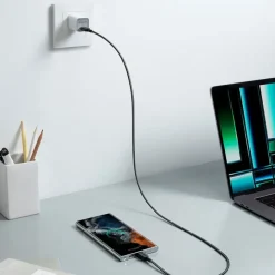 Computeraccessoires > Anker 322 USB-C naar USB-C kabel snelladen 1 m zwart