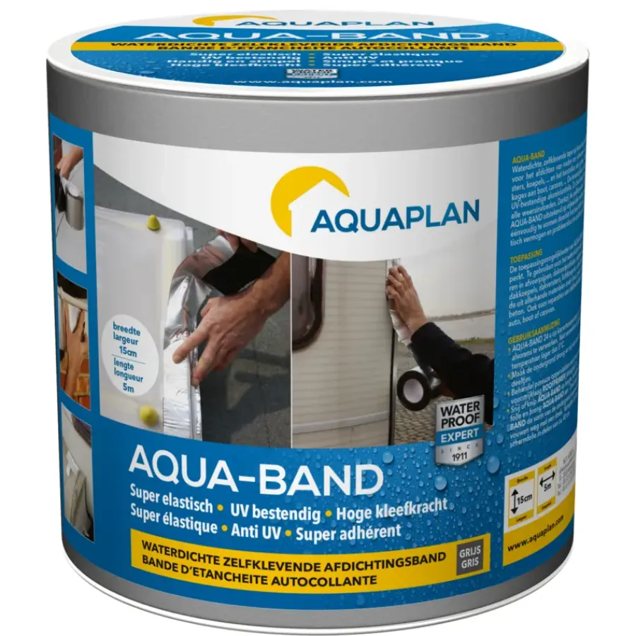 Toebehoren En Benodigdheden > Aquaplan Aqua-band afdichtingsband zelfklevend 15 cm x 5 m